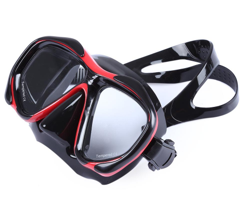 Tempered Glass Lens Scuba Goggles