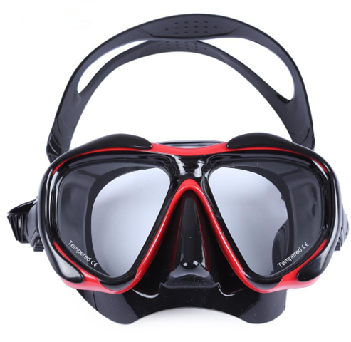 Tempered Glass Lens Scuba Goggles