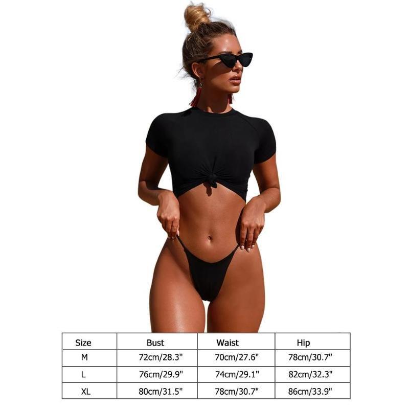 Swim Suit T-shirt Thong Bikini